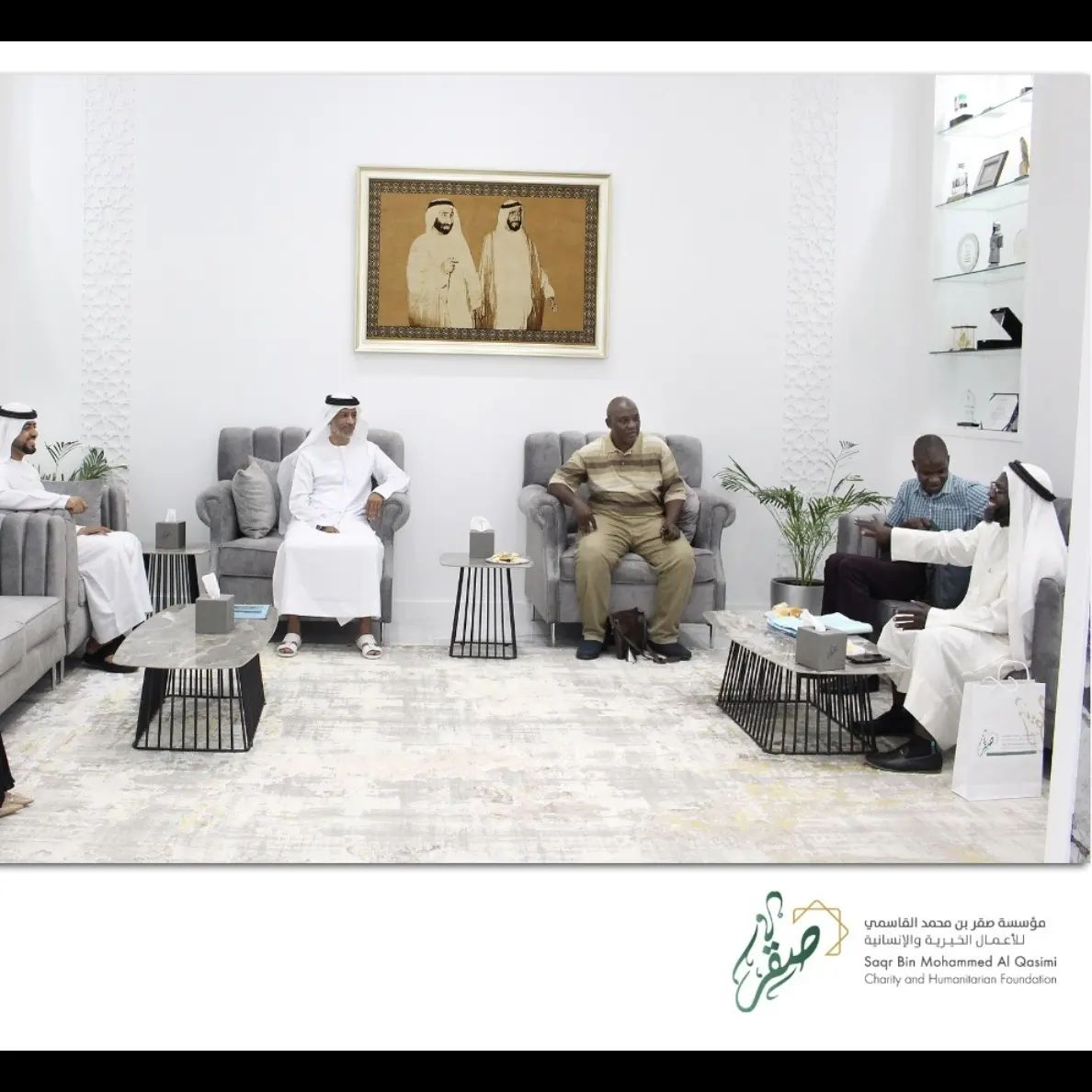 استقبال وفد جمهورية اوغندا